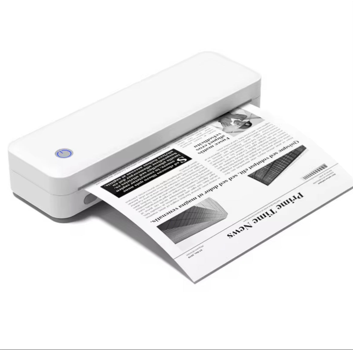 Portable A4 Thermal Printer | Inkless Bluetooth Document Printer