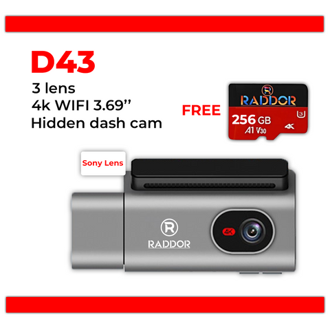 D43 Dash Cam