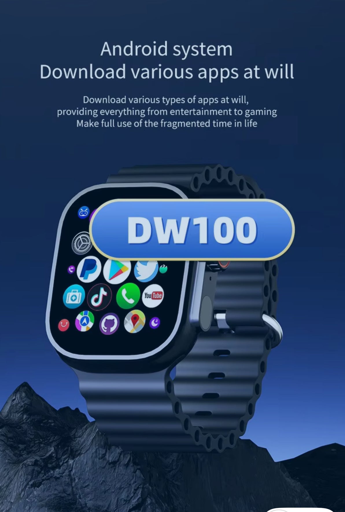 W100 Ultra Watch